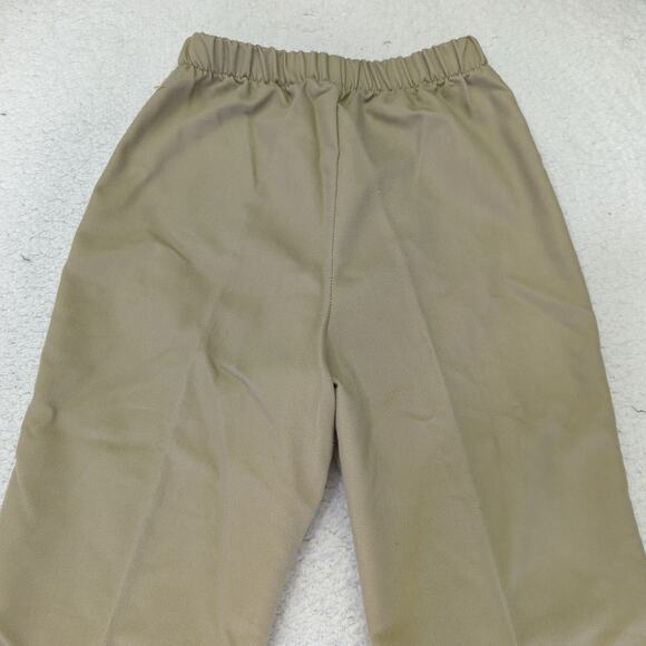 Vintage Sears Pull-on Trouser Pants Front Seam Tan Twill Women's Size 6 Petite - Picture 5 of 8